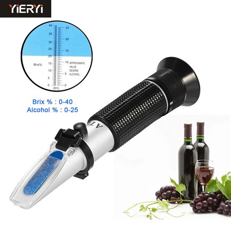 how to read a refractometer for wine|brix tester for grapes.